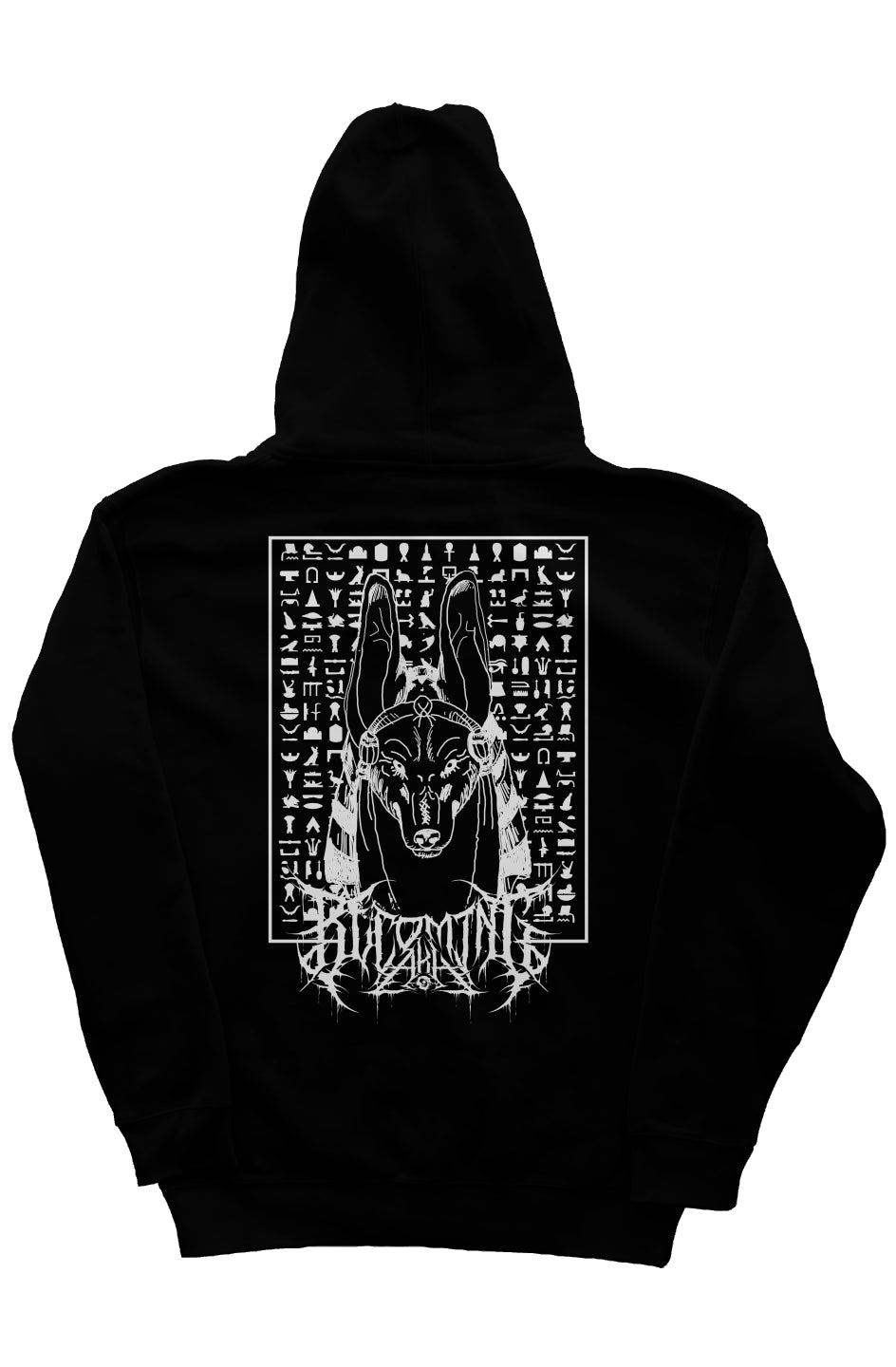 Hieroglyph zip hoody